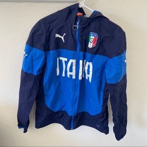 Insulated Puma Italy Soccer Jacket